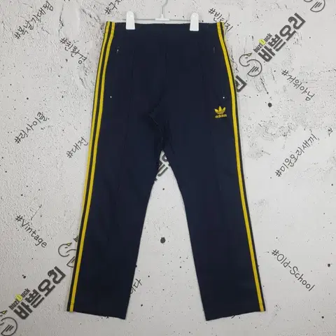 아디다스 ADIDAS 유로파 트랙 팬츠 바지 네이비 105 4400055