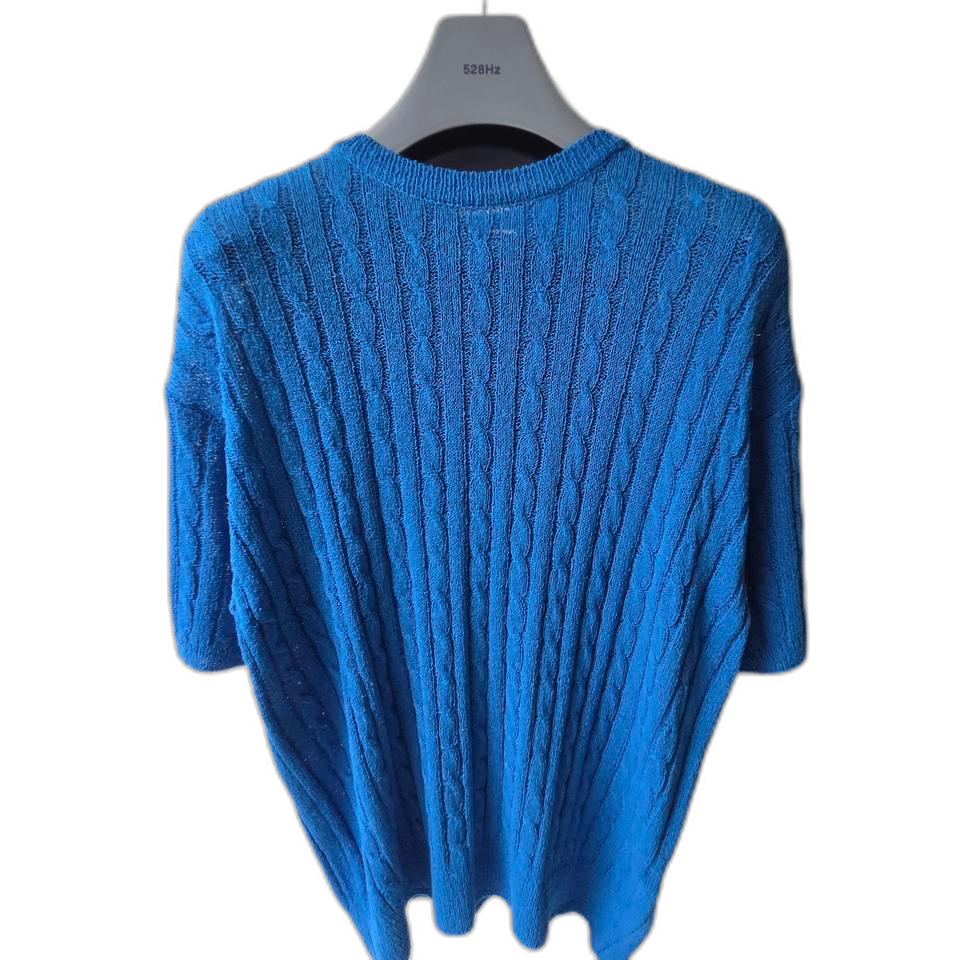 보카시울 트윌케이블 105 남자 루즈핏 반팔니트