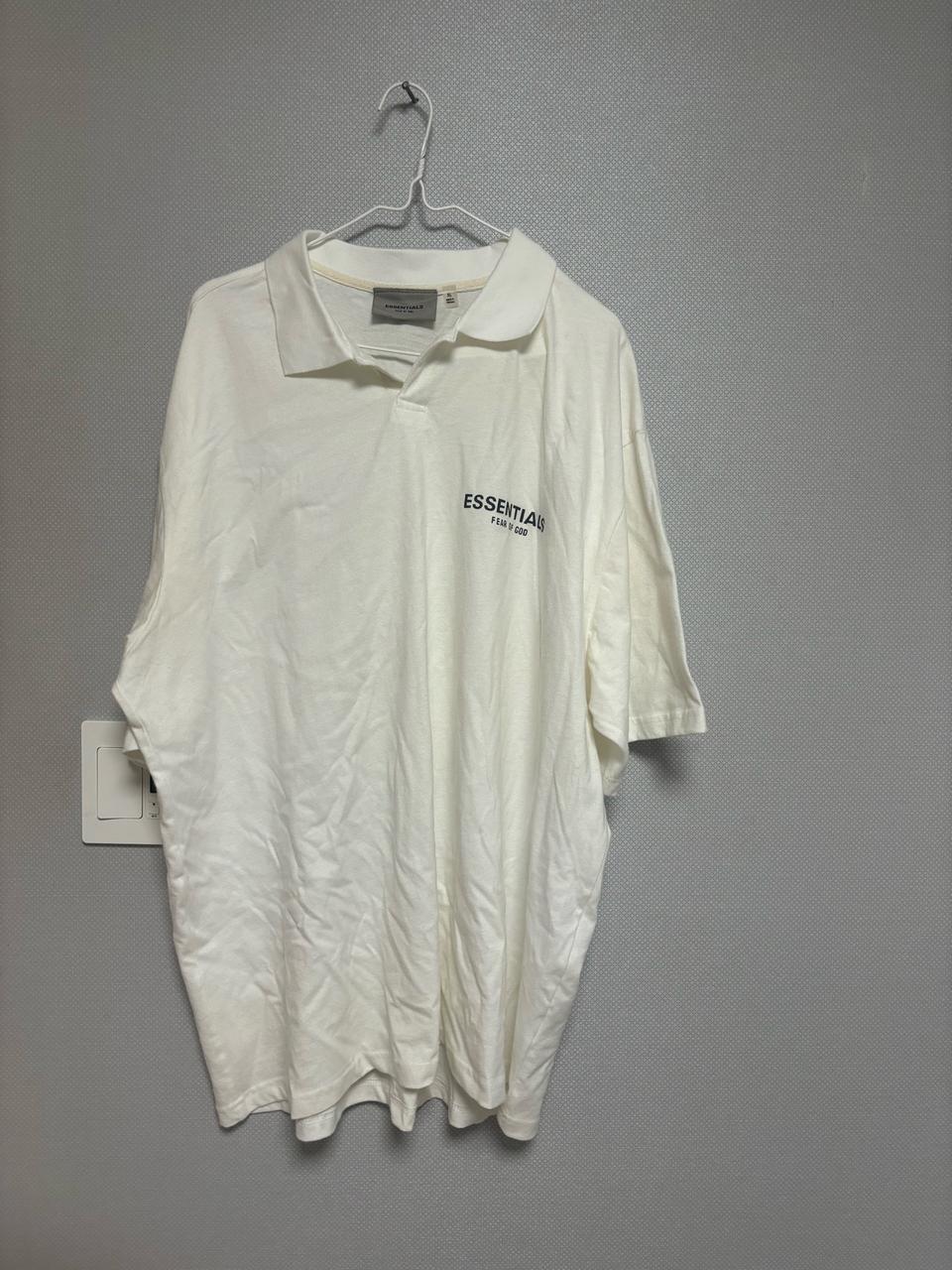 피어오브갓 에센셜 카라 반팔 티셔츠XL