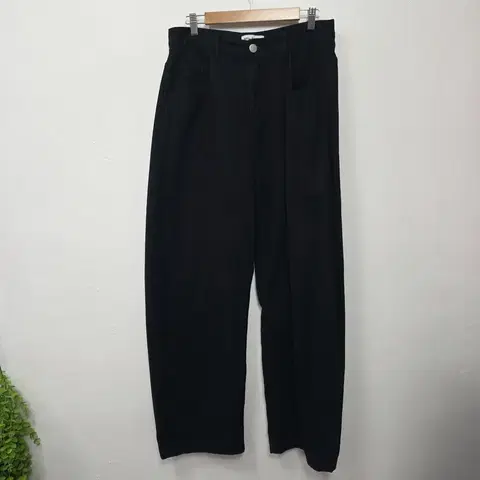 [MILLO ARCHIVE] 남성 블랙 와이드 팬츠 M (31)
