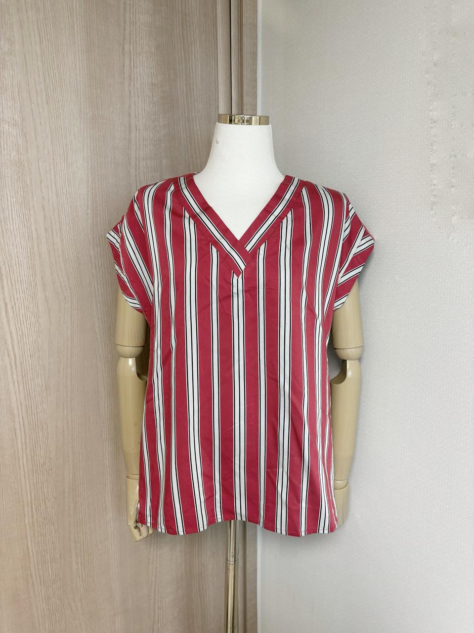 끌로디피에로 비스코스혼방 블라우스