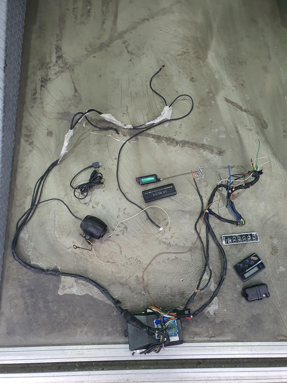 원격시동 경보기 스마트 카드 타입