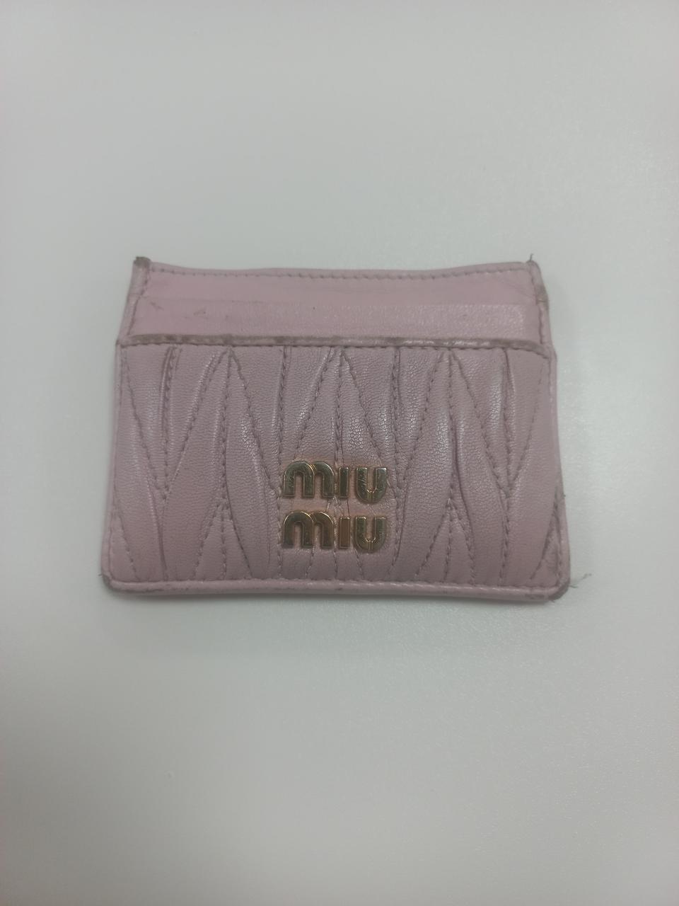 미우미우 카드지갑