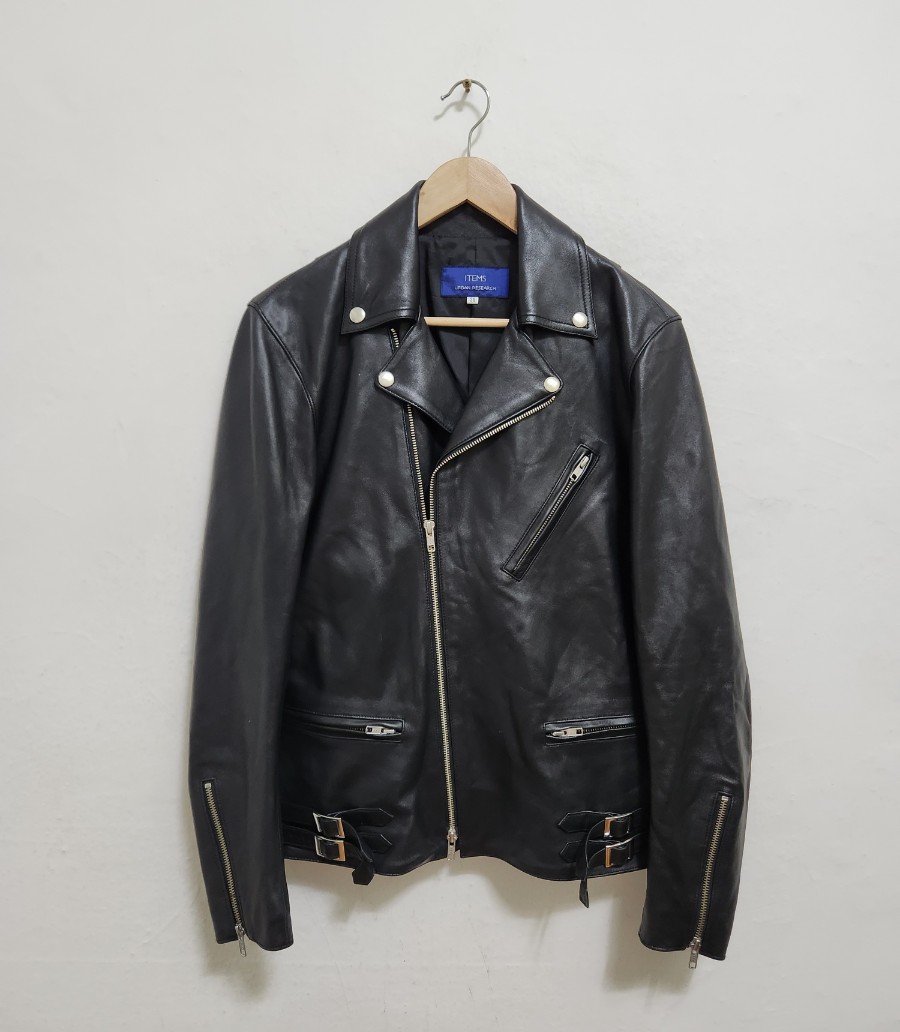 [어반리서치] 95 남 양가죽라이더자켓