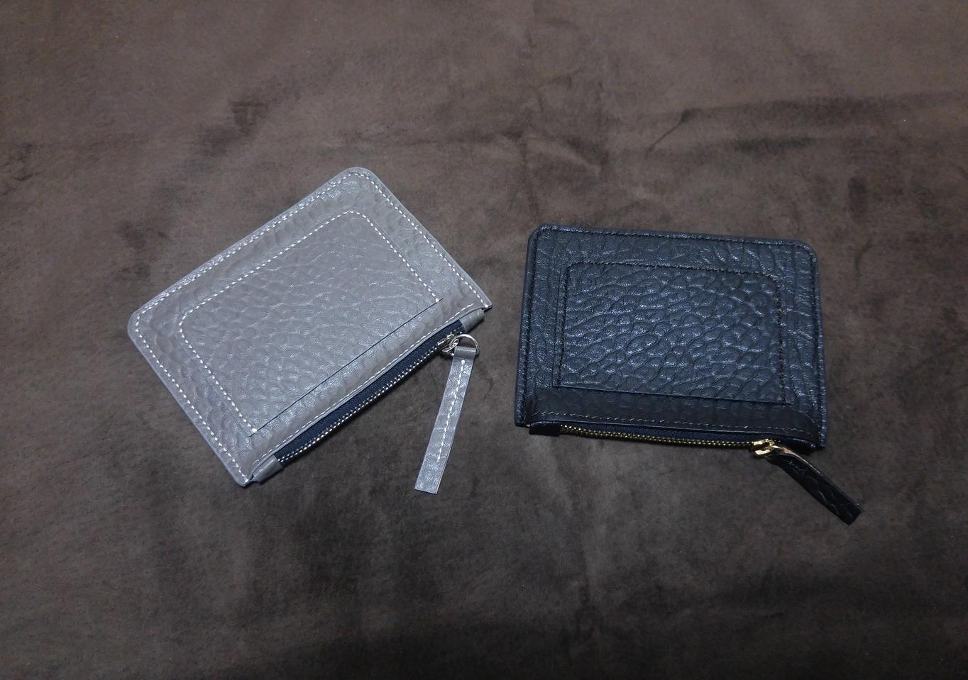 핸드메이드 양가죽 동전지갑 반지갑 2종