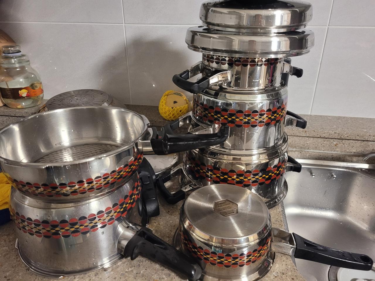 휘슬러 냄비 26 24 양수편수 압력솥 2.5 4.5