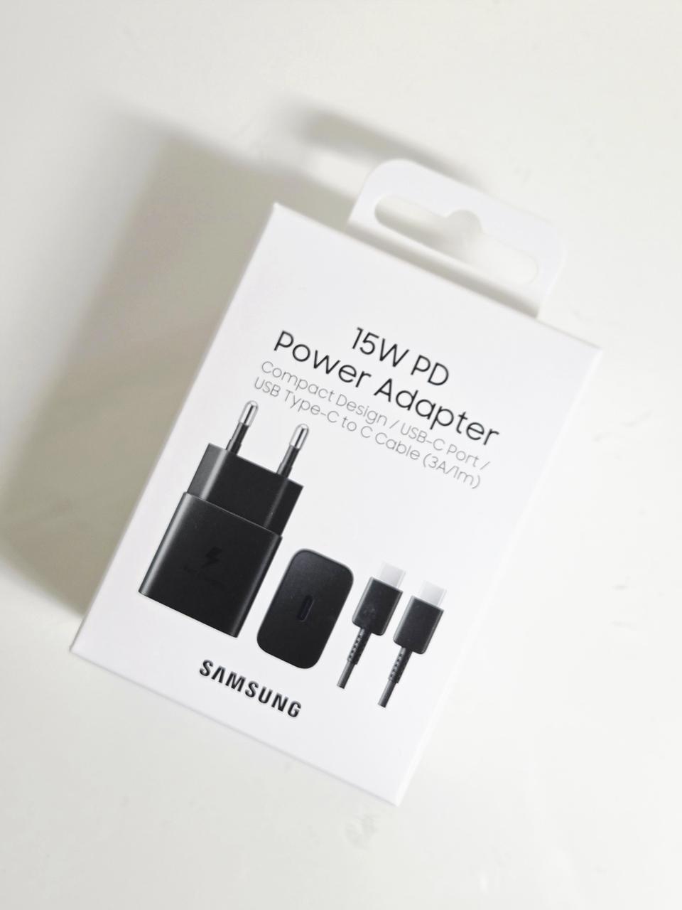 삼성 정품 15W PD 충전기 블랙