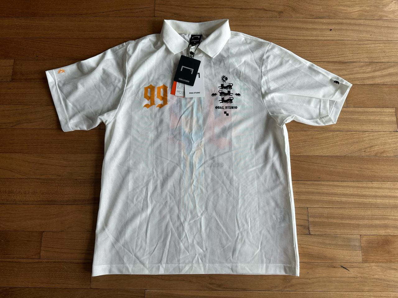 골스튜디오 유니폼 반팔 카라티 새상품