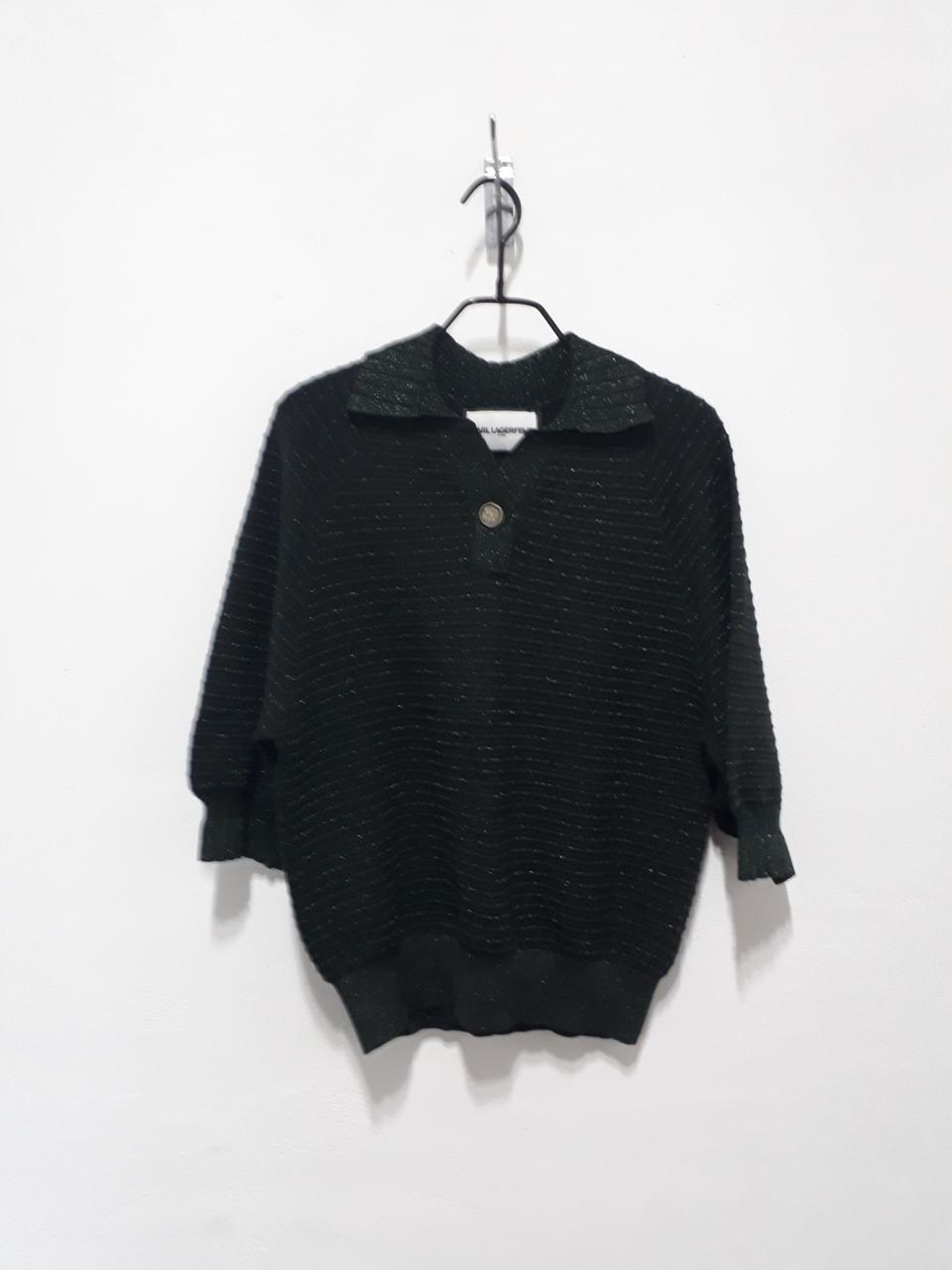 칼 라거펠트 여성 니트 반팔