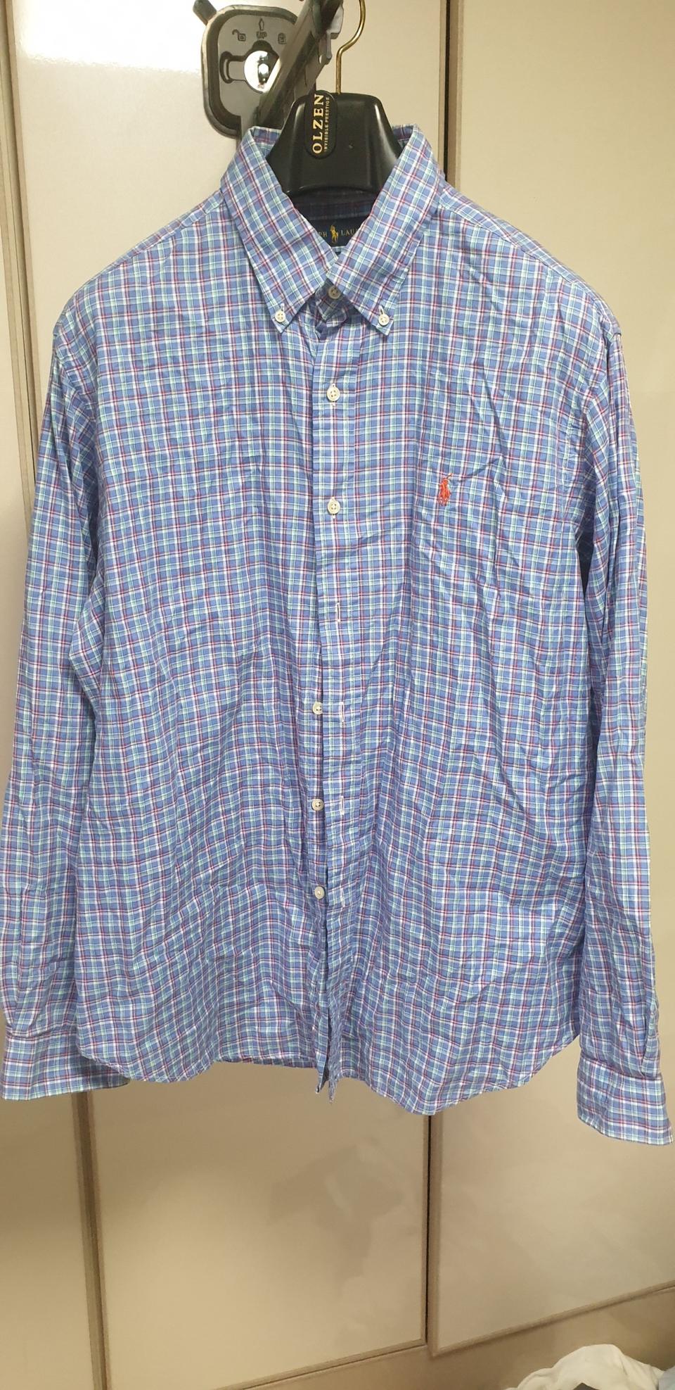 110)  폴로 랄프로렌 체크 셔츠 클래식핏
