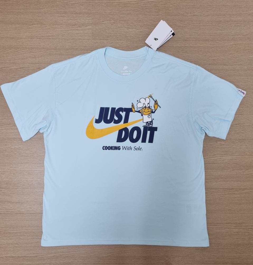 나이키 Just Do It 반팔티셔츠 2XL사이즈(110) 스카이블루