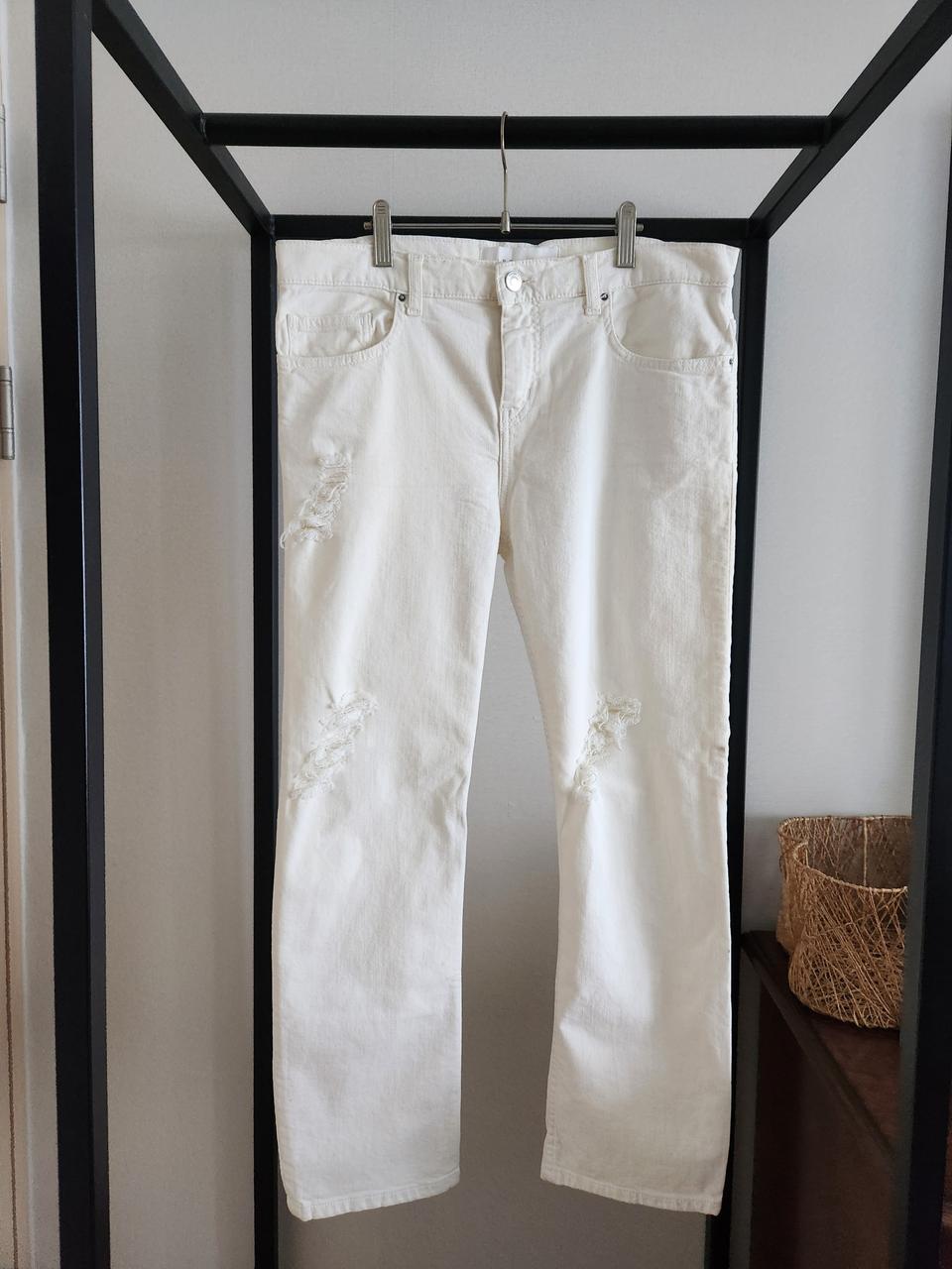 새제품)IRO 화이트 데님 팬츠
