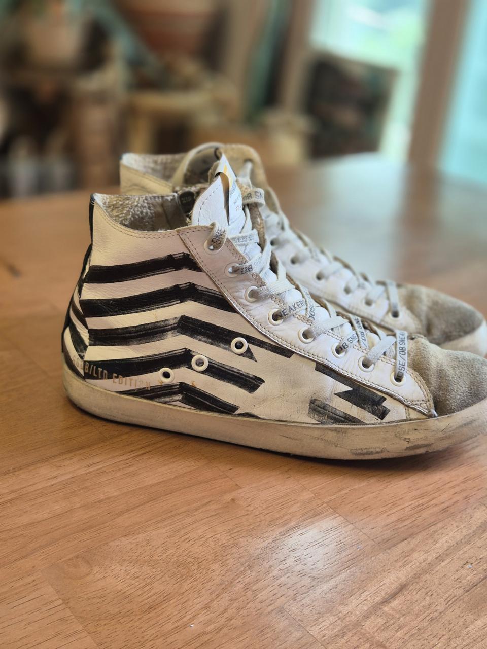 260-265(41)정품 골든구스 하이탑스니커즈