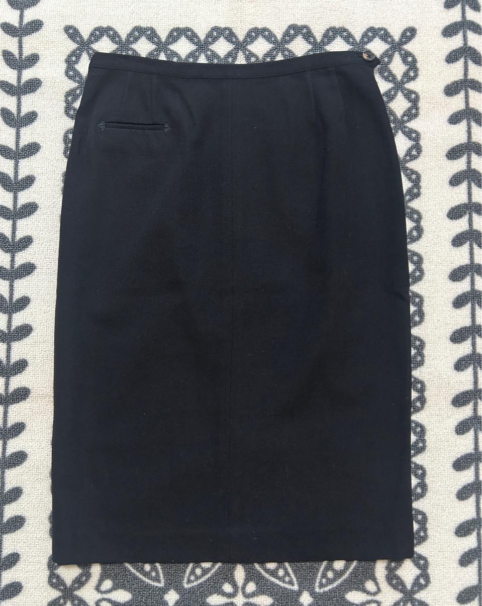 폴로 랄프로렌 울 미디 스커트_158