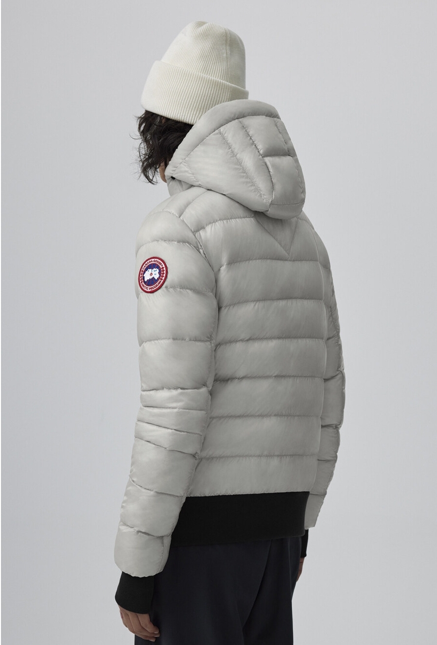 캐나다 구스 크로프턴 봄버 실버버치