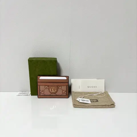 (새상품급) 구찌 GG 오피디아 수프림 카드지갑