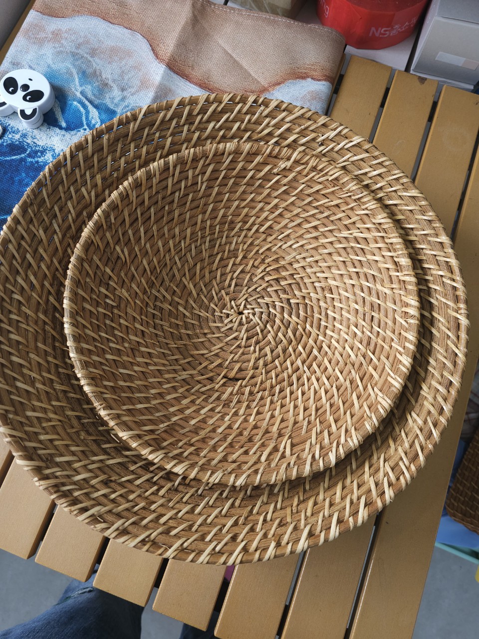 라탄바구니 세트