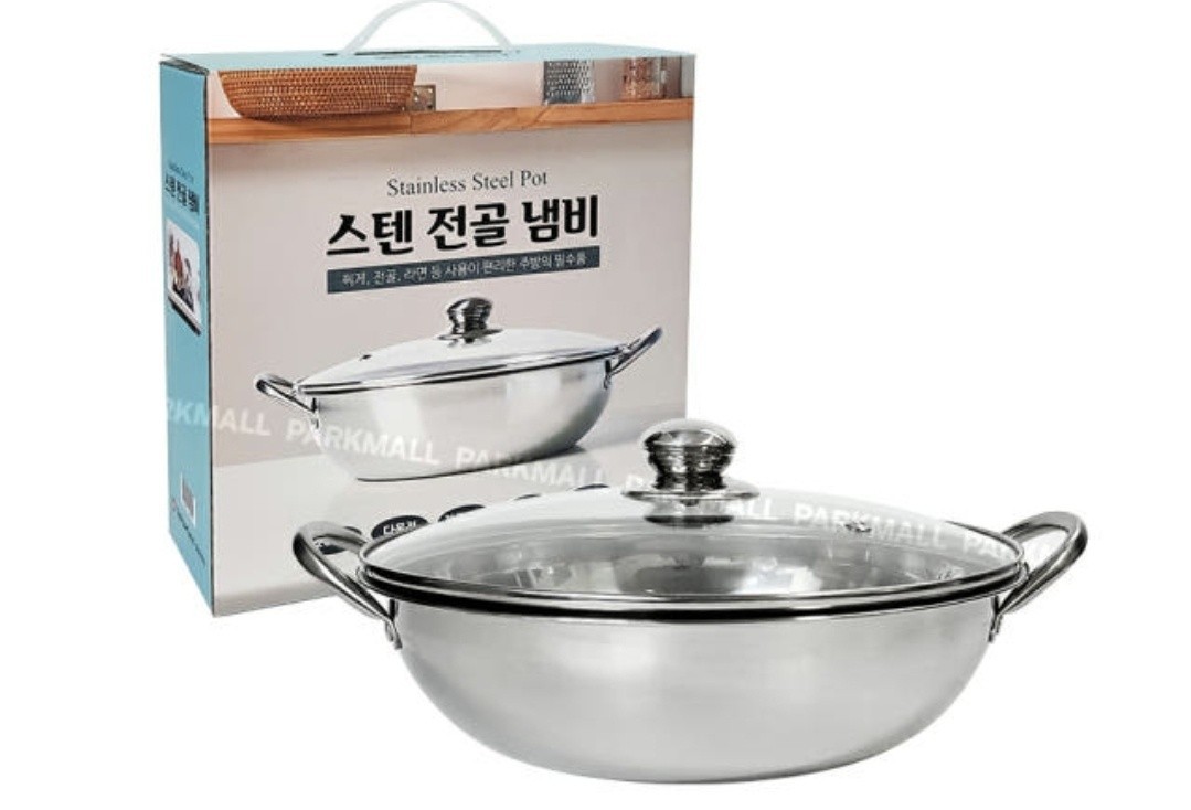 스텐 전골냄비 26cm