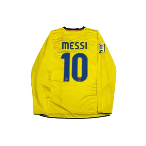 나이키 바르셀로나 08 09 메시 긴팔 어웨이 유니폼