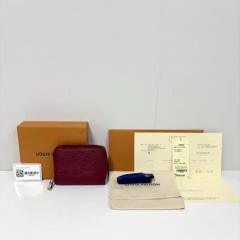 루이비통 에피 지퍼 카드지갑