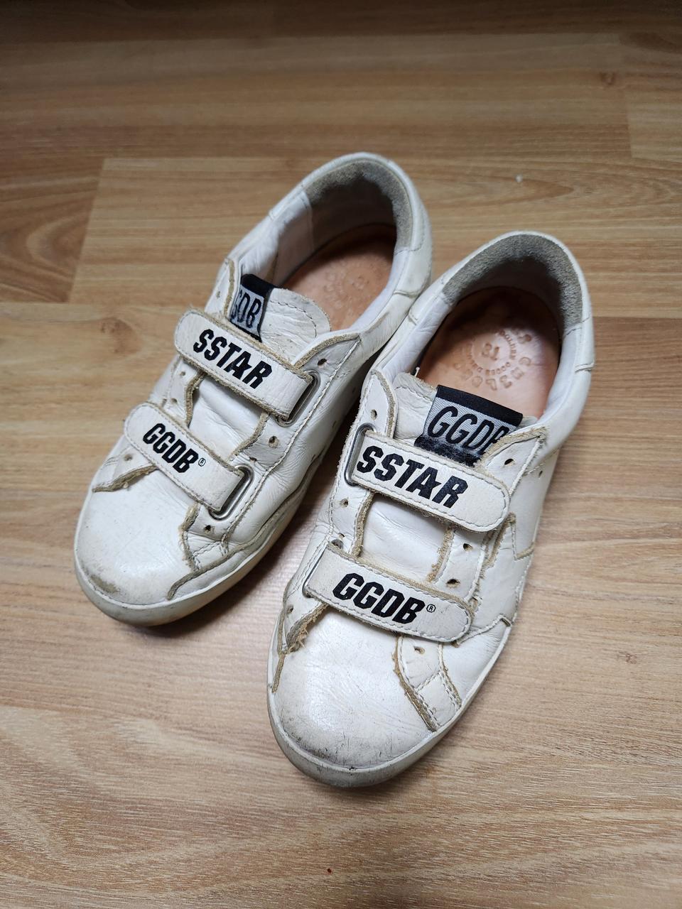 골든구스 키즈 31 벨크로 신발