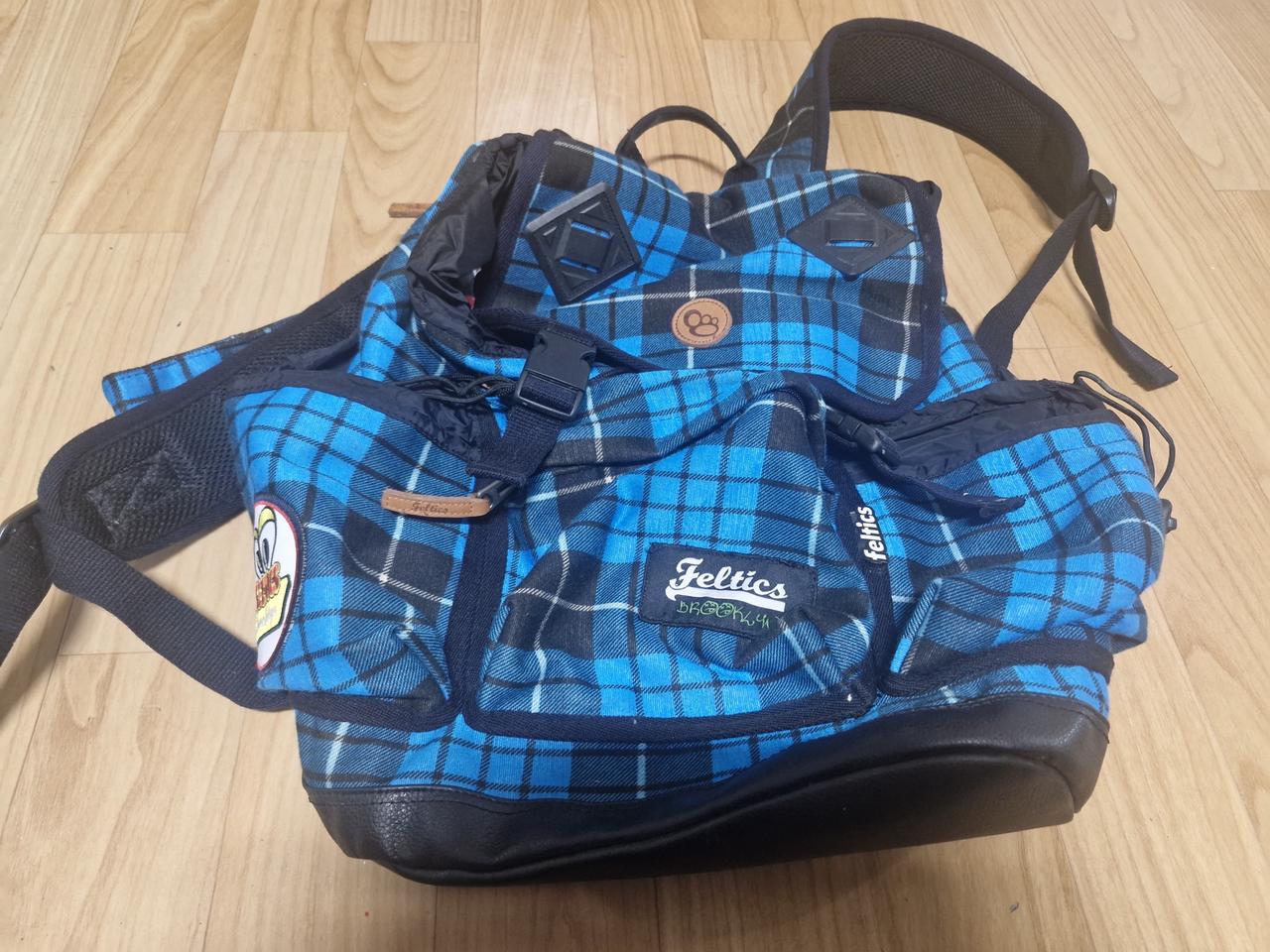 Feltics 소형 가방 백팩 (파란색)
