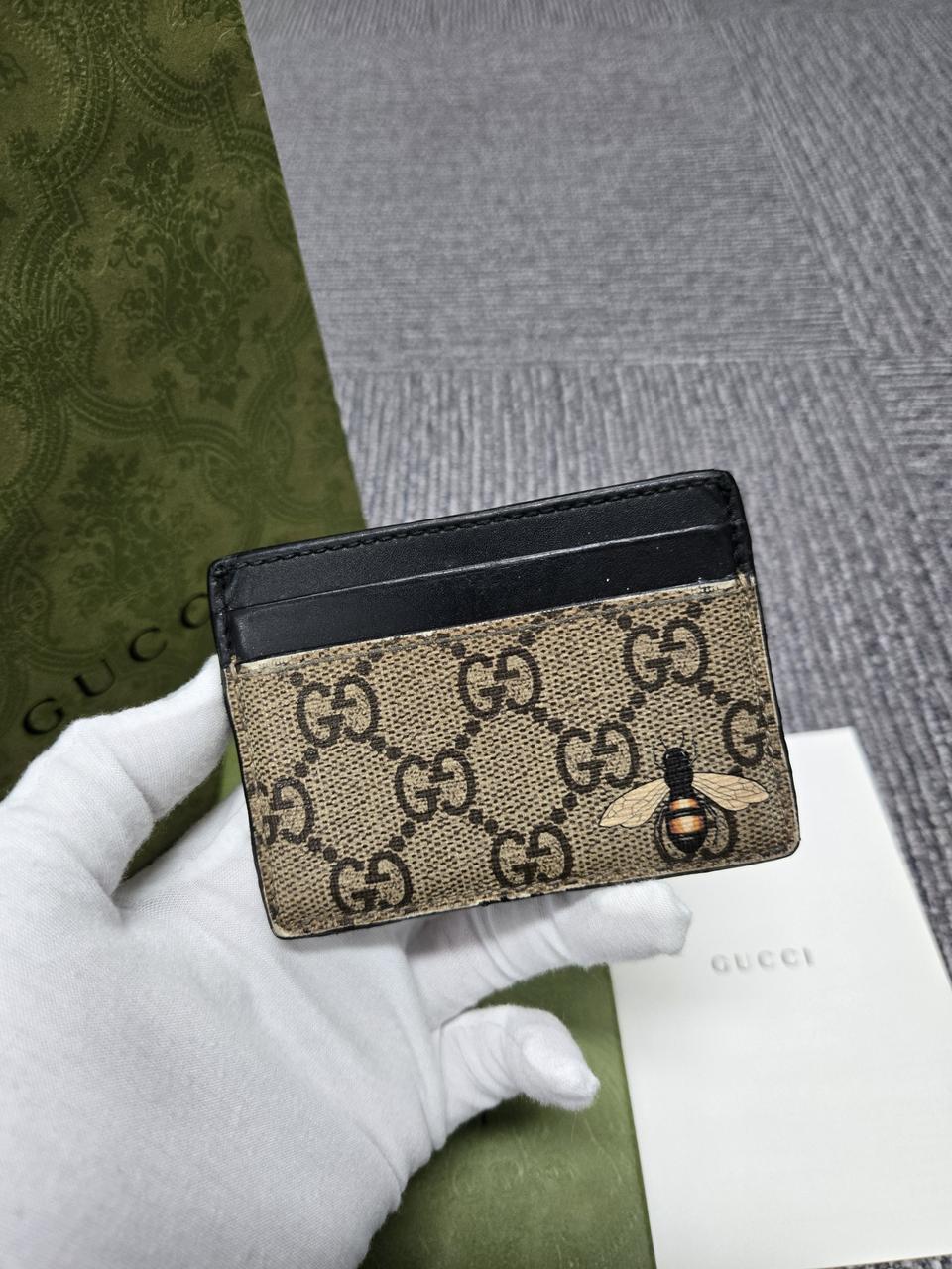 [정품]구찌 꿀벌 카드지갑