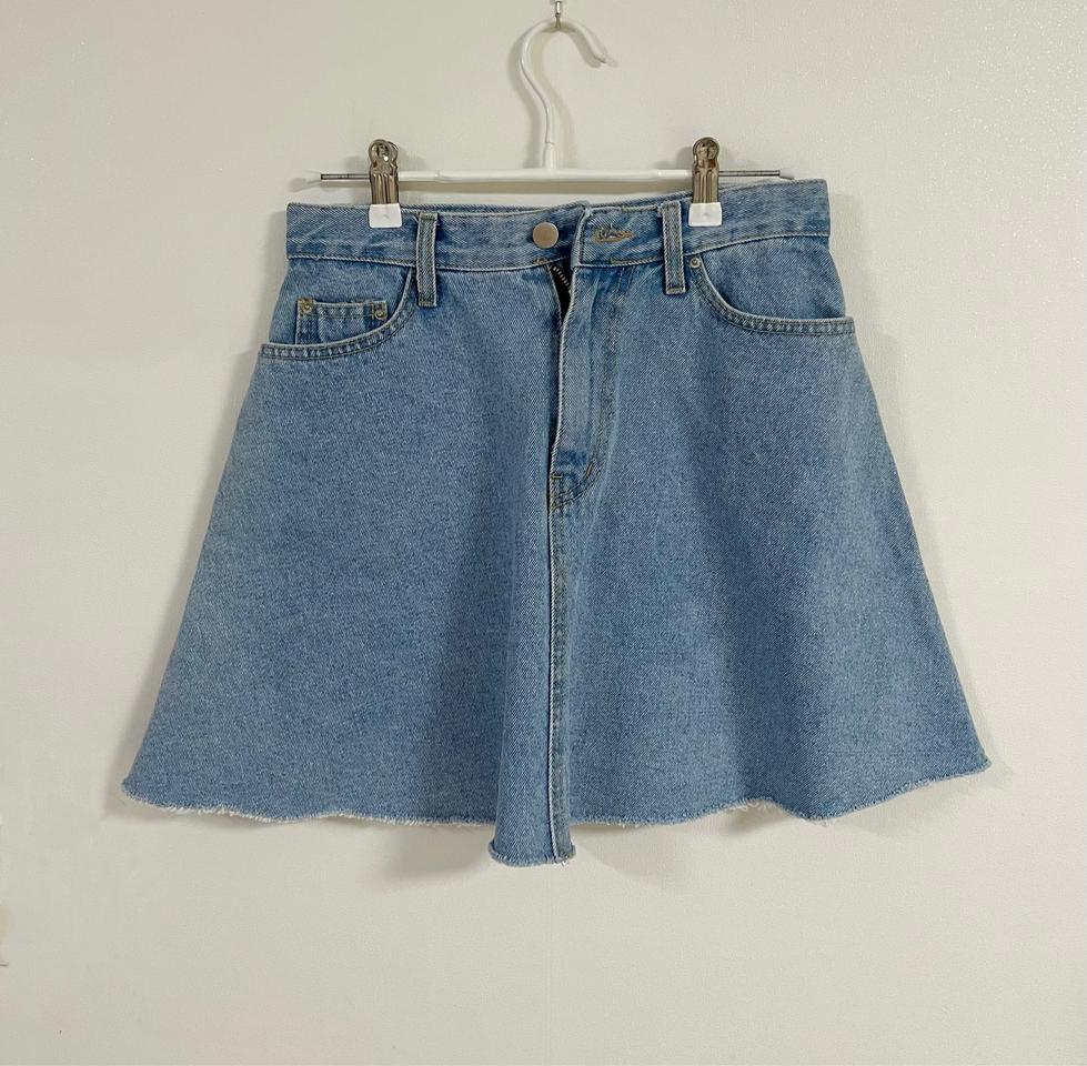 새상품)데님 스커트 S