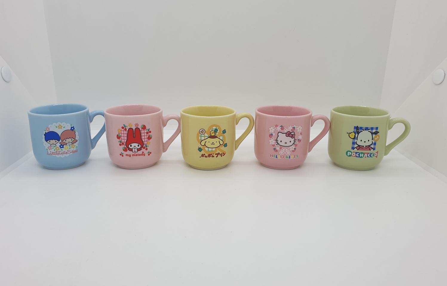 산리오 캐릭터 미니머그 5종세트
