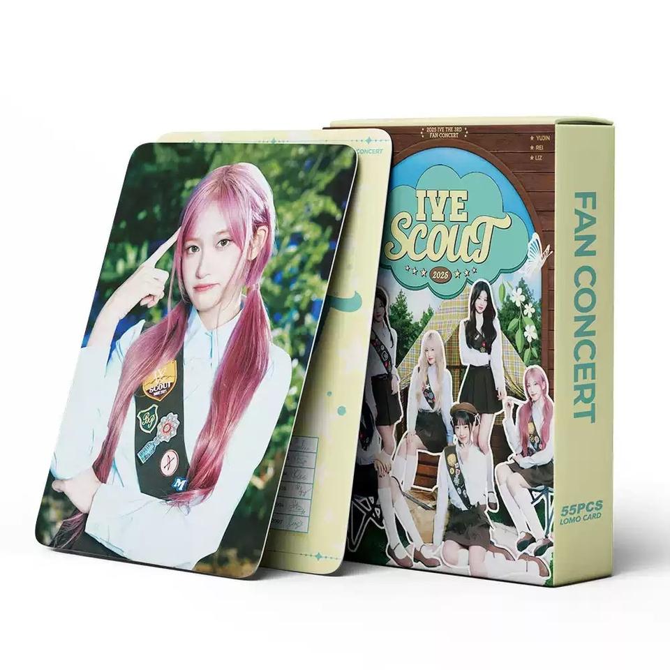 아이브 포토카드 55장