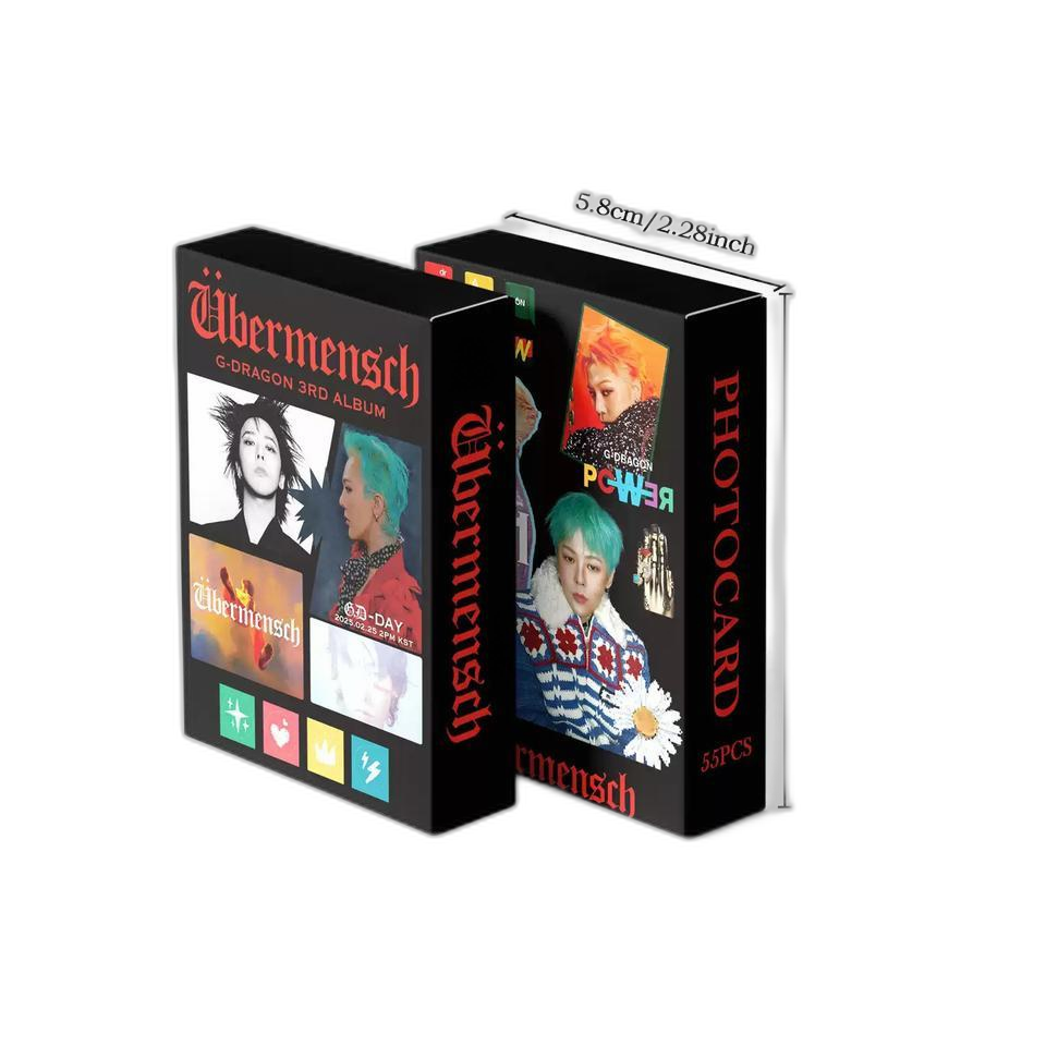 지드래곤 포토카드 55장 1세트 위버멘쉬