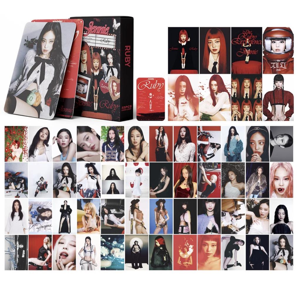 제니 포토카드 55장 1세트