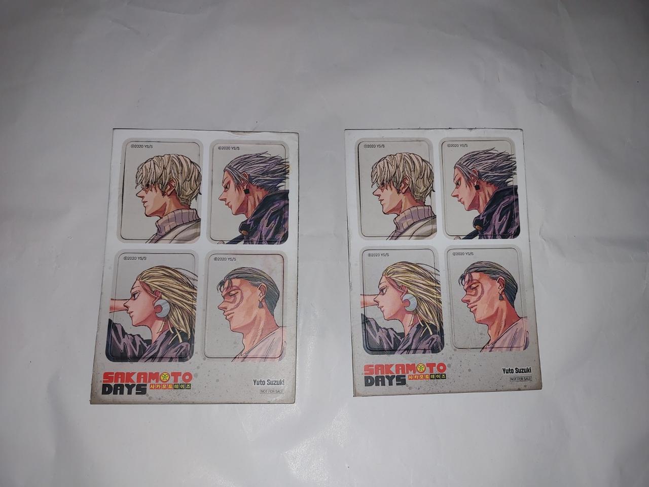 사카모토데이즈 특전 슬러 마그넷 자석 굿즈