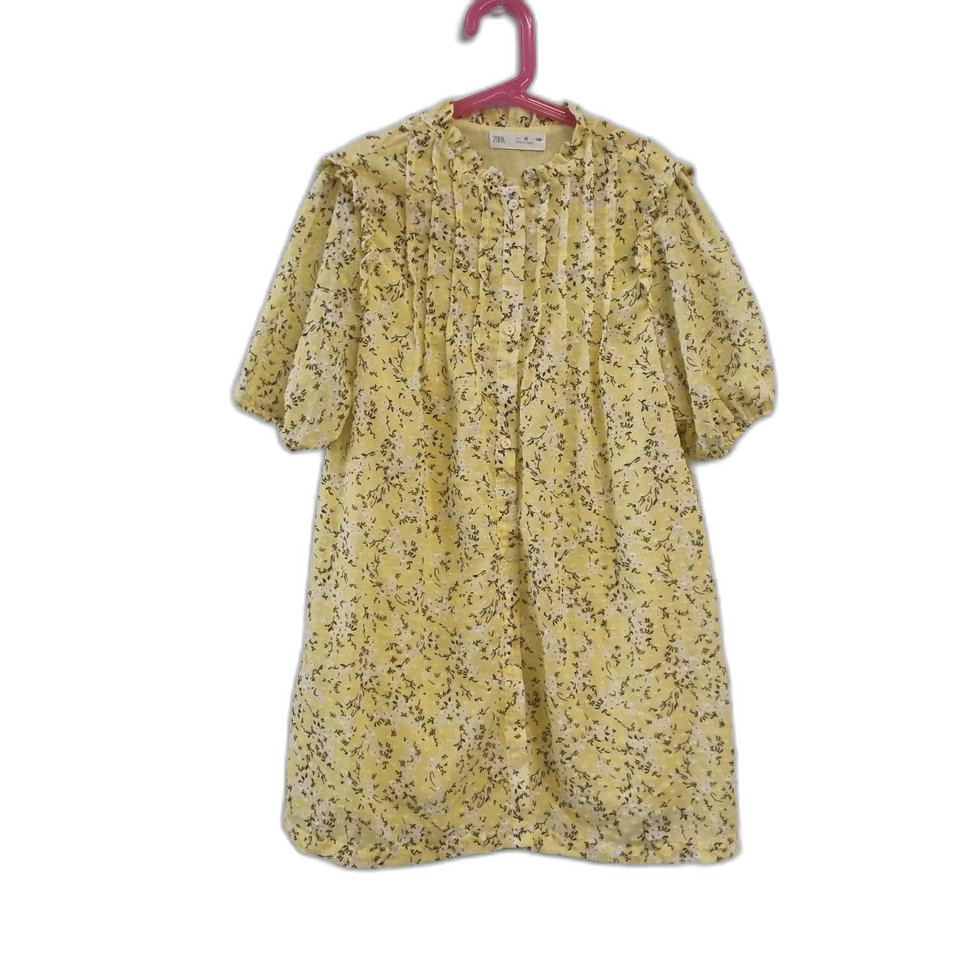 ZARA 자라 키즈 플라워 원피스 블라우스