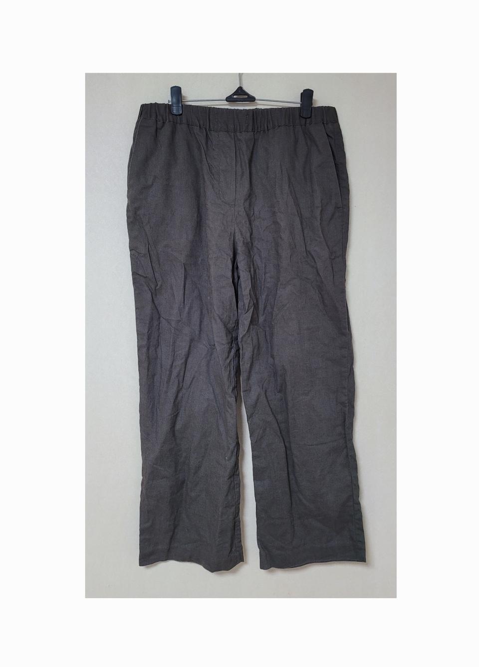 라삐아프 여름 마 밴딩 바지 브라운 31