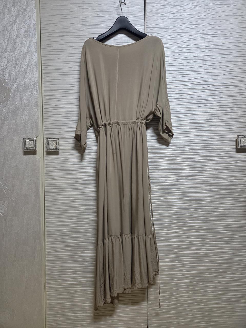 TAHARI 레이온 찰랑 롱원피스66~77