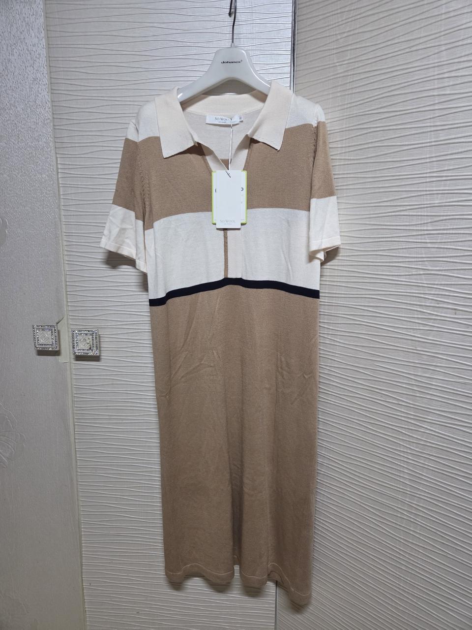 새상품.쏘울 원피스.55