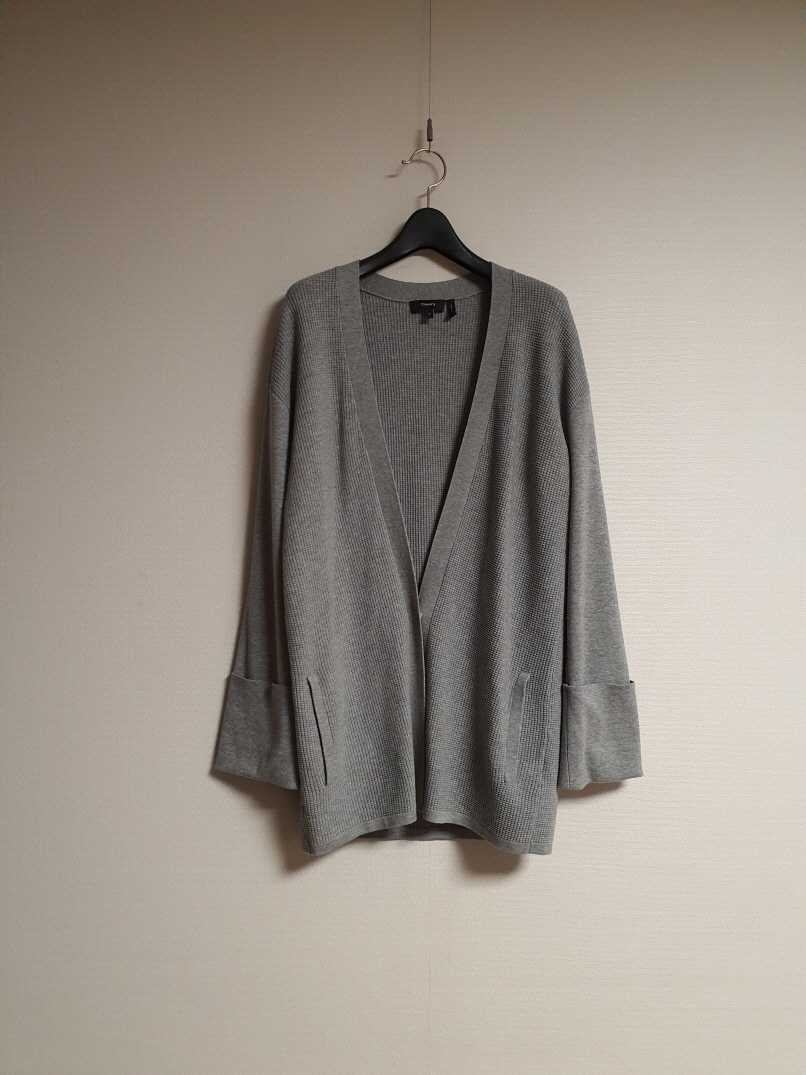 띠어리 THEORY 그레이 가디건 S 사이즈  정품