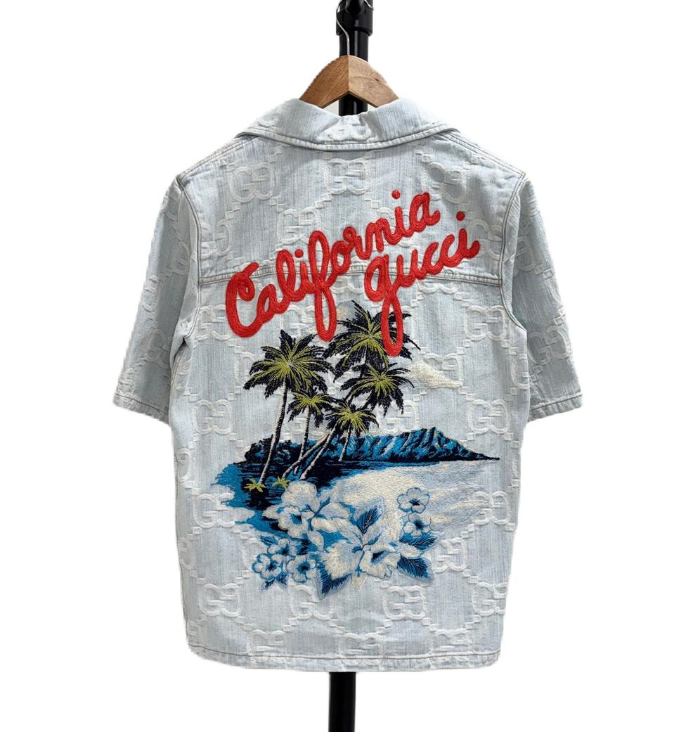 [36]구찌 GG로고 캘리포니아 연청자켓