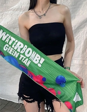 튜브탑 브라탑 크롭 운동복 필라테스복 요가복 상의 블랙 화이트 워터밤