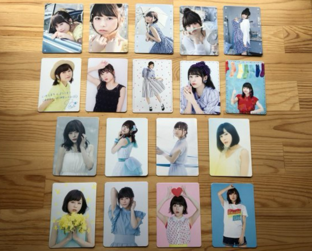 미나세 이노리 포토카드 18매 판매!!