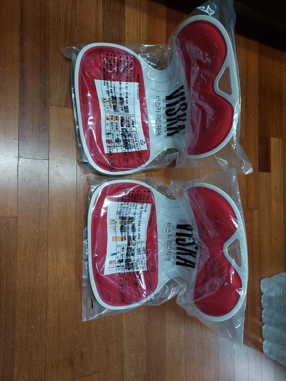 비스카 라인체어2개 미사용 전부15000원