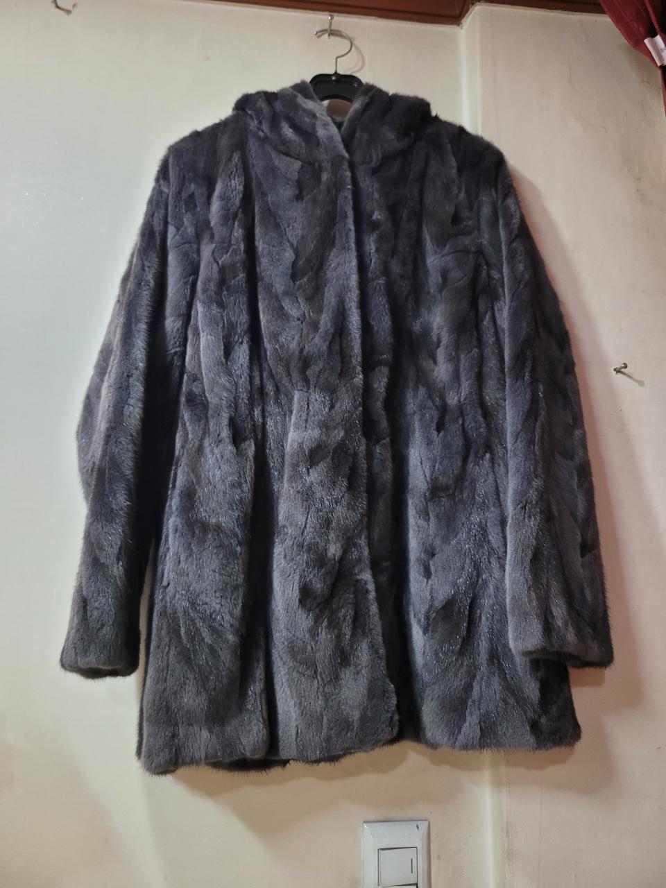 진도 후두밍크코트