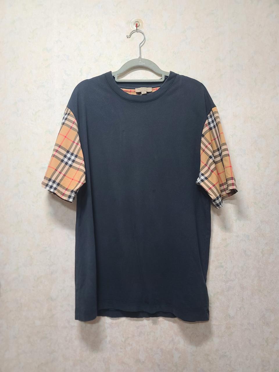 ❤무료배송❤버버리 남성 체크 반팔 티셔츠