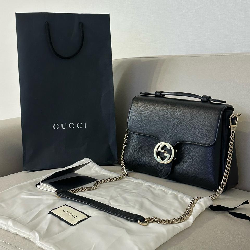 구찌 인터로킹 탑핸들