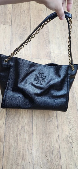 토리버치 에나멜 숄더백