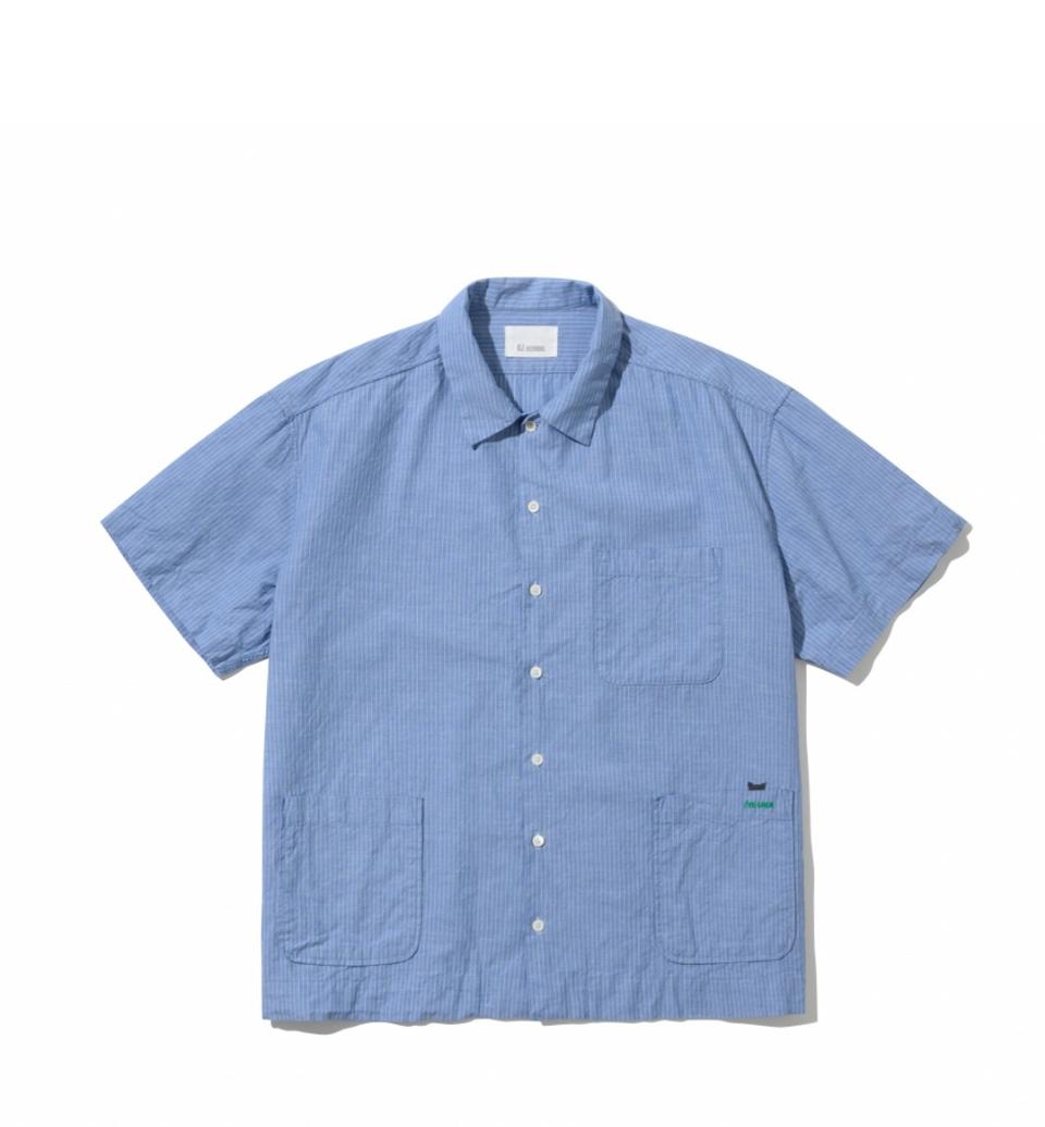 스트라이프 반팔남방M95~100