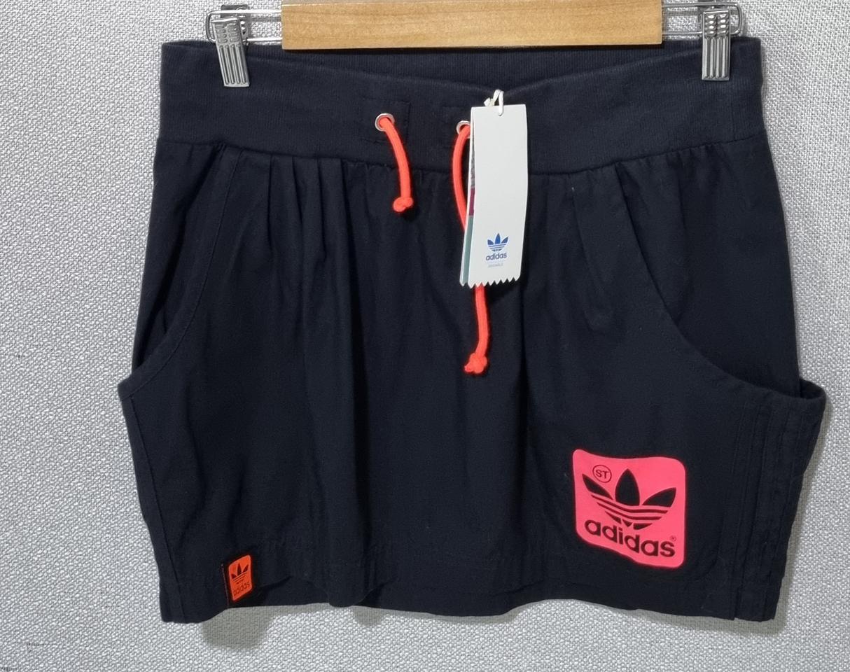 새상품) M) 아디다스 블랙 미니 스커트 