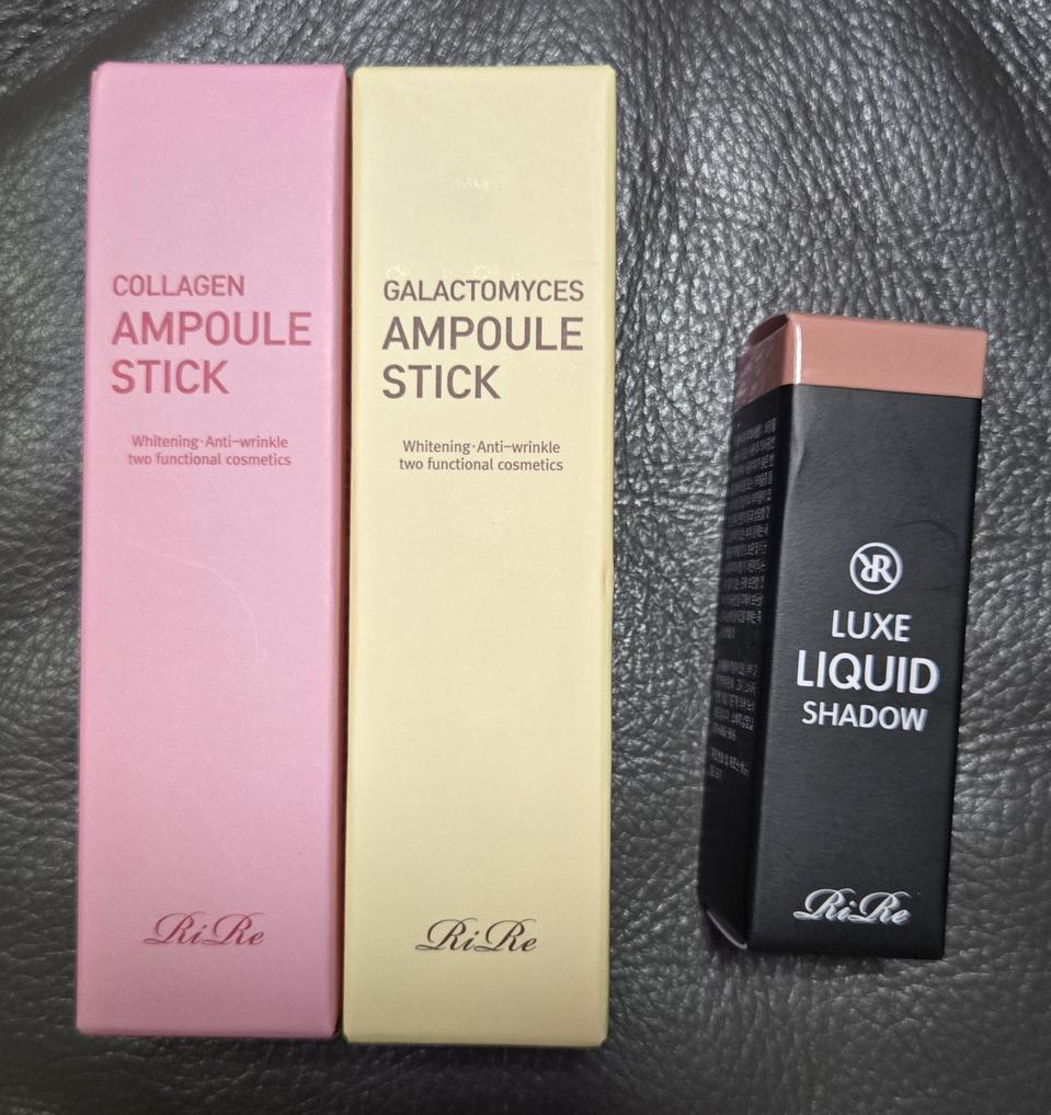 리르 앰플 스틱 2종, 리퀴드 섀도우 1종 일괄 택포 판매