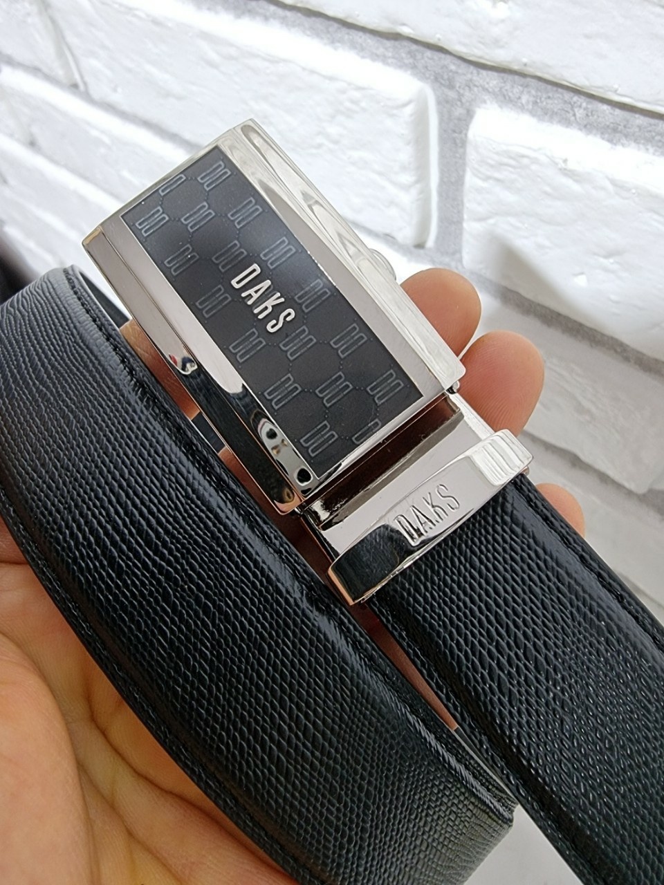 2탄)닥스)  소가죽 자동벨트